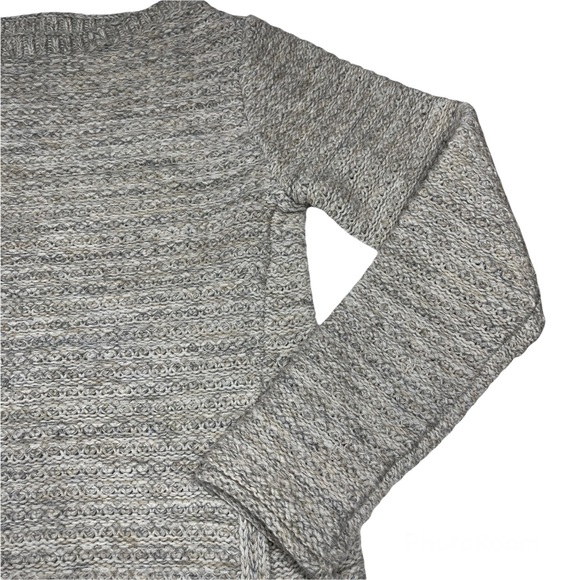 ❄️ Athleta Chill Womens Small Oatmeal Tan Chunky Merino Sweater Size XS - Picture 7 of 15